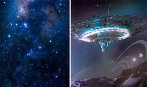 Lạ: Người ngoài hành tinh bị nghi thu thập những ngôi sao để chinh phục năng lượng tối - Ảnh 1