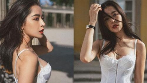 Diện áo hai dây sương sương, Chi Pu khiến dân tình “nổ mắt” với eo con kiến và vòng một như muốn chực trào ra ngoài