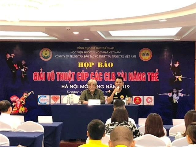 Giải Võ thuật Cup các CLB Tài năng Trẻ Việt Nam - Hà Nội mở rộng năm 2019