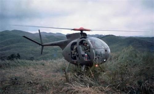 Trực thăng trinh sát OH-6 Cayuse hoạt động tại chiến trường Việt Nam. Ảnh: War History Online.