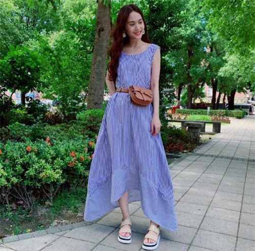 Hậu tin đồn bầu bí, Dương Thừa Lâm diện váy thắt eo khoe dáng người mảnh khảnh