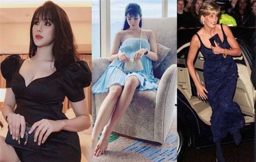 Nhìn Diệp Lâm Anh lấy túi che bụng bầu, chúng ta lại nhớ đến tuyệt chiêu diện đồ đẳng cấp của vị Công nương này