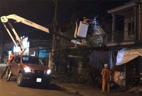 Đồng Nai: 25.000 hộ dân mất điện vì mưa lớn kèm gió lốc