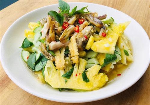 Cách làm món gỏi khô cá dứa ăn hoài không chán