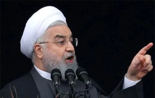 Tổng thống Iran Hassan Rouhani. Ảnh: Reuters.