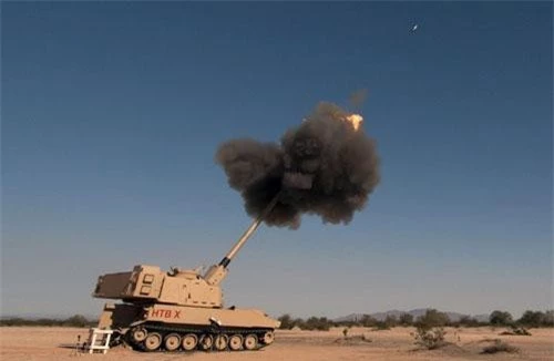 Theo thông báo mới nhất từ Quân đội Mỹ, nước này đang trong giai đoạn phát triển hệ thống pháo tự hành 155mm thế hệ mới dựa trên chương trình pháo binh mở rộng tầm bắn với tên gọi M1299, nguyên mẫu tạm có tên là XM1299. Nguồn ảnh: Thao trường Yuma