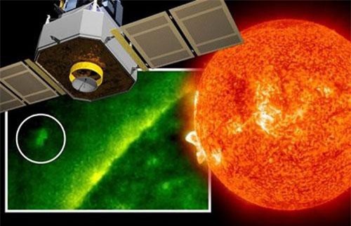Vệ tinh của NASA chụp được ảnh UFO lớn hơn cả Trái đất ở gần Mặt trời?