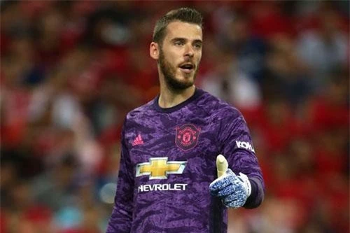 Thủ môn: David De Gea.