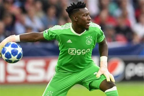 10. Andre Onana (Ajax Amsterdam) - 35 triệu euro.