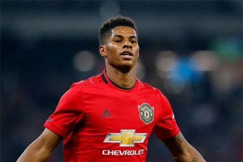 Tiền đạo cắm: Marcus Rashford.