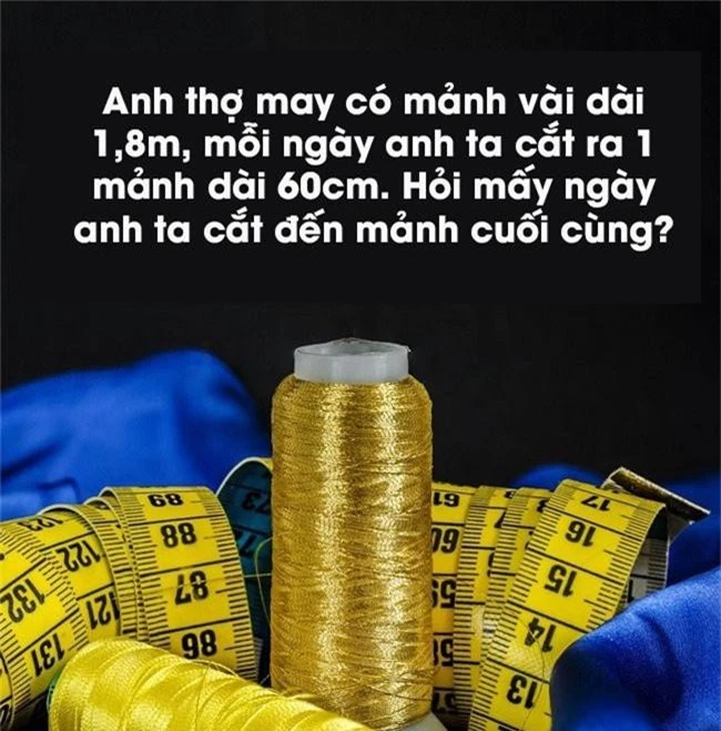 12 câu đố tưởng như dễ dàng vậy mà người lớn cũng khó trả lời đúng - Ảnh 2.