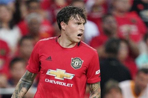 Trung vệ: Victor Lindelof.