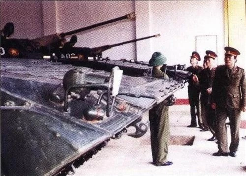 Xe chiến đấu bộ binh BMP-2 của Việt Nam. Ảnh: Quân đội nhân dân.