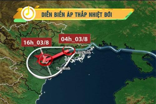 Bão số 3: Miền Bắc, Bắc Trung Bộ đã và đang có mưa to