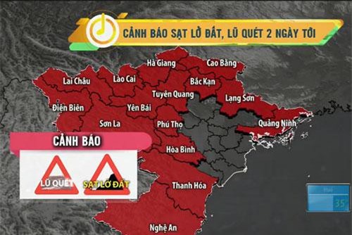 Nguy cơ cao xảy ra lũ quét, sạt lở đất trong cơn bão số 3