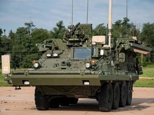"Bức màn sắt" đặc biệt trên "Quái vật biến hình" Stryker của Mỹ