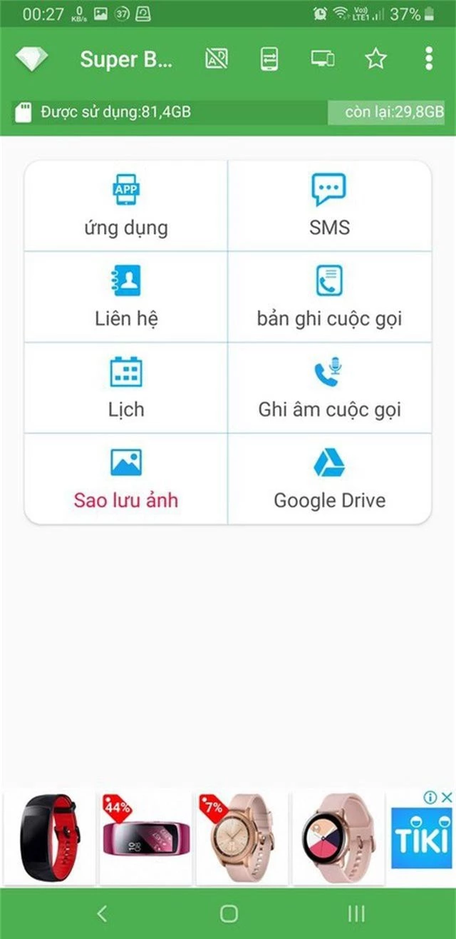 Hướng dẫn sao lưu và phục hồi toàn bộ tin nhắn, danh bạ, lịch sử cuộc gọi trên smartphone - 2