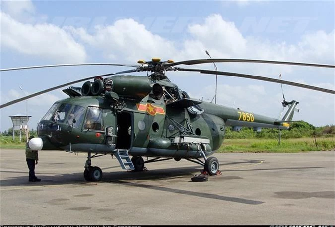 Truc thang Mi-8 da 58 tuoi: 