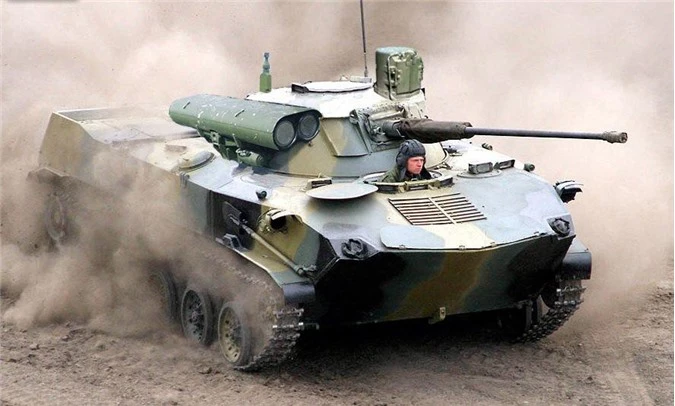 BMD-2 với module chiến đấu Bereg.