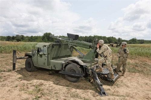 Vệ binh quốc gia Mỹ thử pháo tự hành kiểu mới, cực kỳ nhỏ gọn