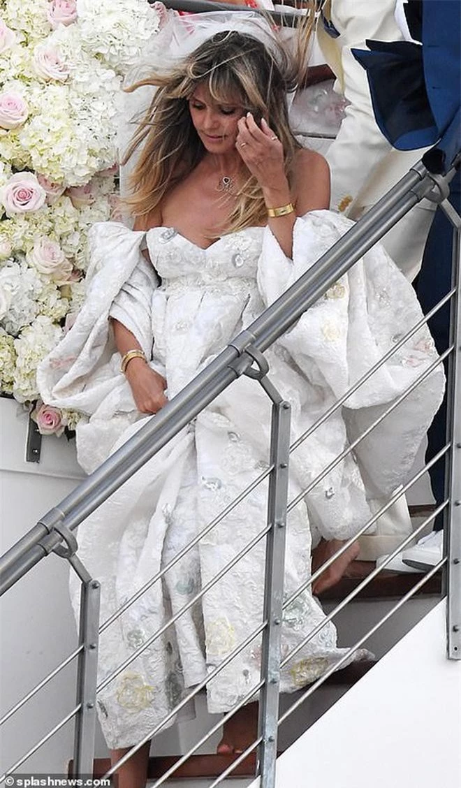 Heidi Klum đã tổ chức lễ cưới cực hoành tráng và xa hoa trên du thuyền hạng sang tại Ý. 