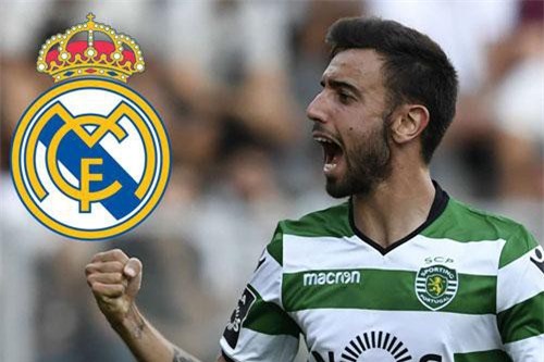 Real muốn 'cuỗm' Bruno Fernandes trước mũi M.U