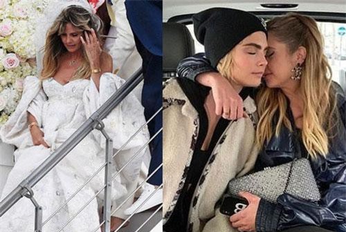 2 đám cưới hot nhất làng mẫu: Siêu mẫu Heidi Klum tổ chức trên du thuyền xa hoa, thiên thần “Victoria’s Secret” kết hôn đồng tính giản dị