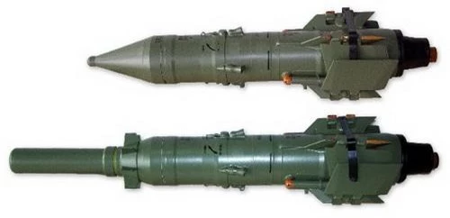 Hai thế hệ tên lửa chống tăng Malyutka đời đầu và Malyutka 2M. Ảnh: Army Recognition.