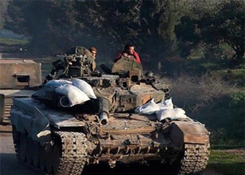 Bất ngờ với số xe tăng T-90 bị bắn cháy tại Syria