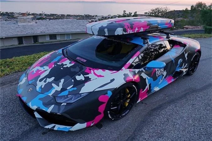 Tay choi 19 tuoi va chiec Lamborghini Huracan 