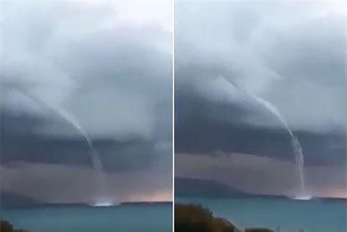 CLIP: UFO quái dị xuất hiện ở biển Algeria