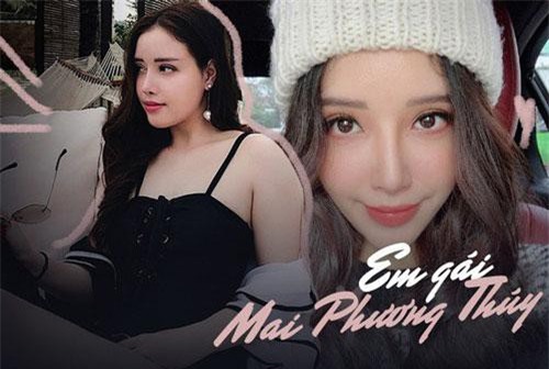 Trái ngược với vẻ nóng bỏng "đốt mắt" của chị, em gái Mai Phương Thúy đích thị là nàng tiểu thư sang chảnh và thanh lịch, khí chất "ngút trời"
