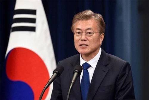 Tổng thống Hàn Quốc Moon Jae-in. (Ảnh: Reuters)