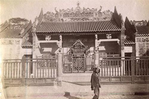 Ảnh xưa hiếm có về hội quán Quảng Triệu ở Sài Gòn