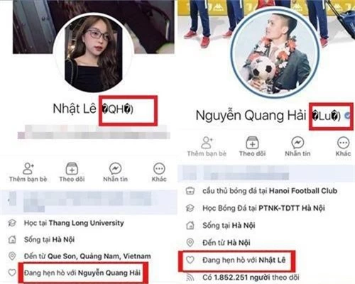 Nhật Lê và Quang Hải đồng loạt bỏ tên phụ liên quan đến người kia trên Facebook: Khẳng định không còn liên quan đến nhau? - Ảnh 2.