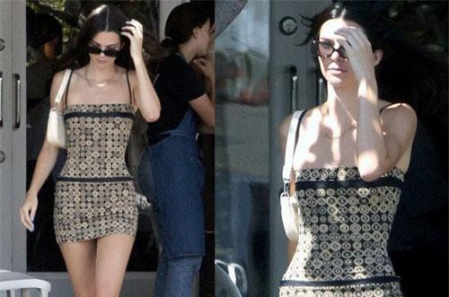 Diện váy ngắn bó sát, Kendall Jenner khoe trọn body xứng danh chân dài 9X đắt giá nhất thế giới