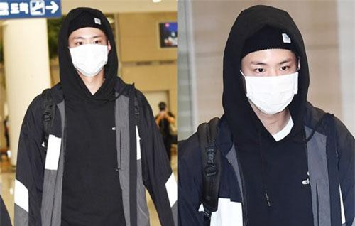 Hơn 1 tháng sau khi bị đồn phá vỡ hạnh phúc Song Song, Park Bo Gum lần đầu lộ diện với dáng vẻ đáng chú ý