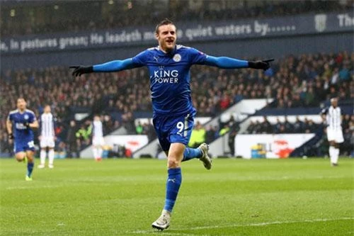 7. Jamie Vardy (Leicester City).