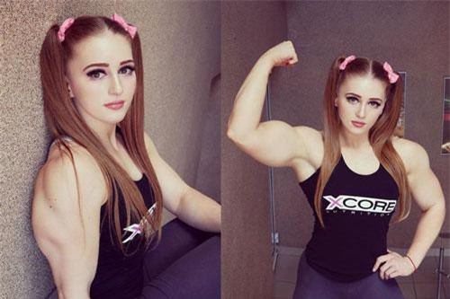 CLIP: Body khiến cánh mày râu ‘ghen tỵ’ của VĐV thể hình người Nga