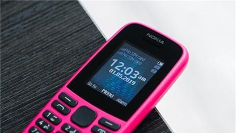 Nokia 105 2019 hỗ trợ 2 SIM, pin 800mAh về Việt Nam với giá 360 ngàn đồng