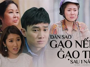 Dàn sao "Gạo Nếp Gạo Tẻ" sau 1 năm gây bão: Kẻ hoá gã "sở khanh" được yêu thích, nàng phát tướng vì mang bầu lần hai