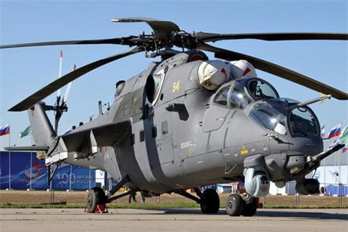 Mi-35M Hind-E đang là ứng viên sáng giá cho vị trí trực thăng tấn công thế hệ mới của Việt Nam. Ảnh: TASS.
