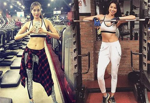 Để có cơ bụng 6 múi như Phạm Hương và Chi Pu, các chị em nên học các bài tập sau