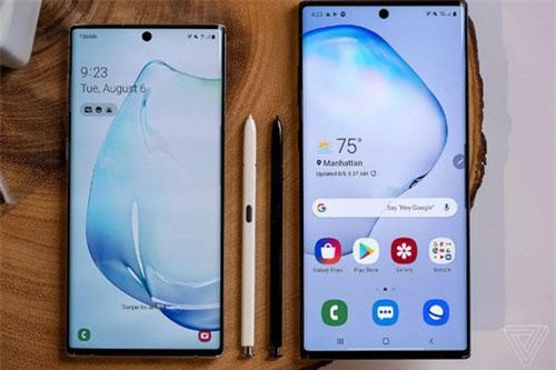 Samsung ra mắt Galaxy Note 10 và Note 10+: Màn hình "đục lỗ", hỗ trợ 5G, giá từ 949 USD