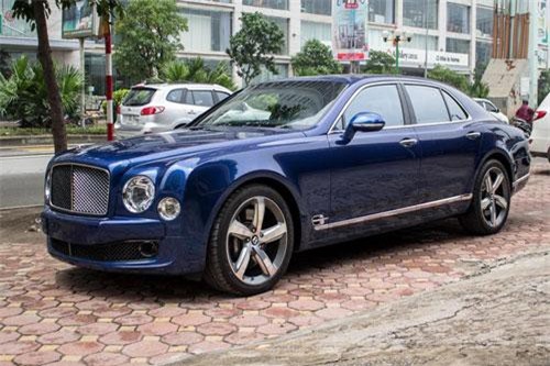 Ngắm siêu xe Bentley Mulsanne Speed cũ 20 tỷ ở Hà Nội