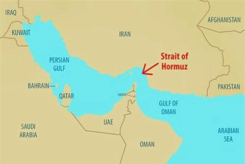 Eo biển Hormuz - yết hầu Vùng Vịnh.