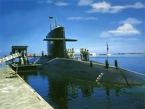 Tàu ngầm ROCS Hai Hu (SS-794) của Hải quân Đài Loan. Ảnh: Wikipedia.
