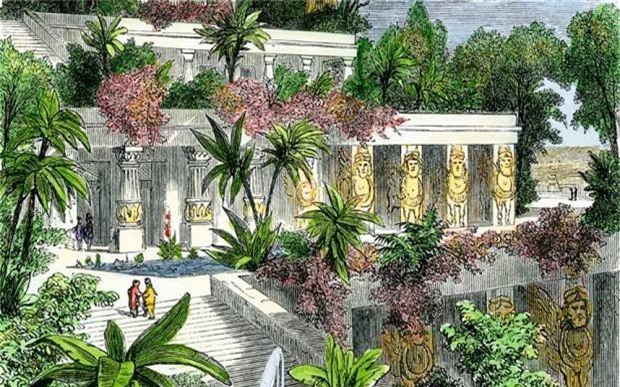 IS vô tình tìm ra kì quan vườn treo Babylon nghìn năm