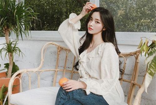 Học gái Hàn mix áo sơ mi sao cho đẹp và chuẩn nhất có thể