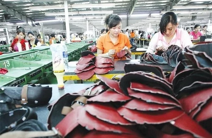 Dệt may, da giày của Việt Nam tuy đạt kim ngạch xuất khẩu lớn nhưng vẫn còn phụ thuộc nhiều vào các doanh nghiệp FDI. (Ảnh minh họa)